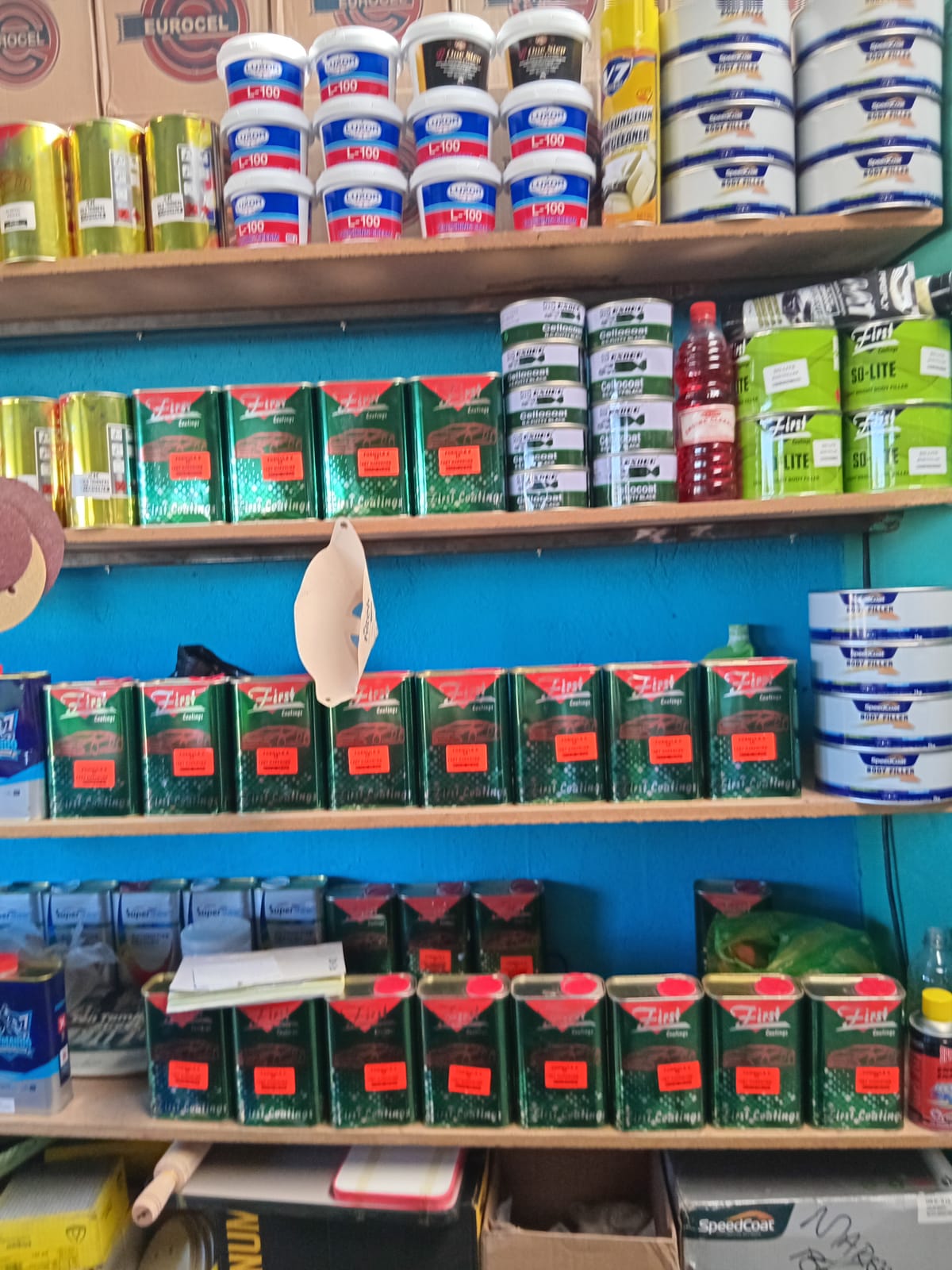 Colors - Professional automotive repair work